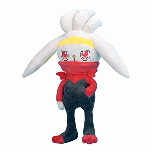 N-L Pokemon Plush Sobble Scorbunny Grookey Cartoon Elf Figure Plush Soft Stuffed Collection Juguetes para niños 30 cm