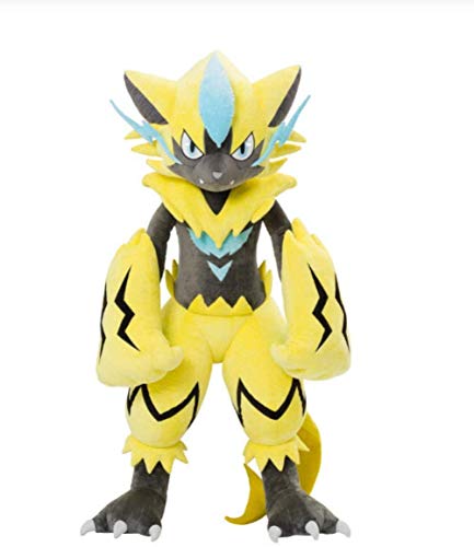 NC67 Tamaño Grande Pokemon Zeraora Pikachu de Peluche de Juguete 32 cm Suave Encantador Animal de Peluche muñeca de Halloween niño