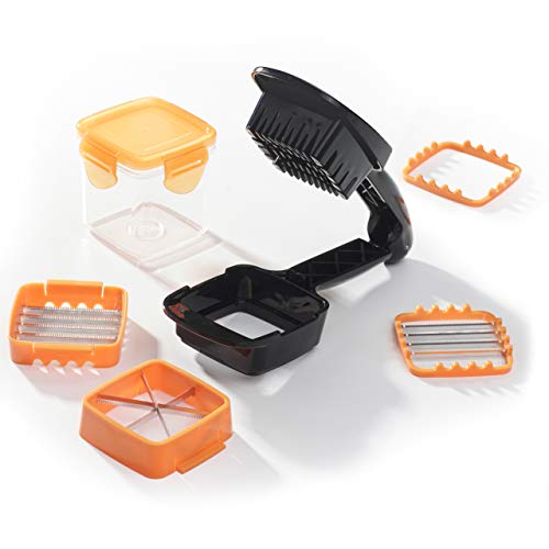 NICER DICER QUICK ORANGE La solución para cortes francos y nítidos en cuestión de segundos – vista en la televisión. NICER DICER QUICK ORANGE La solución para cortes francos y nítidos en cuestión de segundos – vista en la televisión.