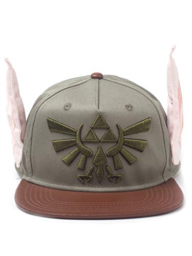 Nintendo Legend of Zelda Novelty Ears Snapback Baseball Cap, Multi-Colour (SB548076ZEL) Gorra de bisbol, Verde (Verde Verde), Talla única Unisex Adulto Nintendo Legend of Zelda Novelty Ears Snapback Baseball Cap, Multi-Colour (SB548076ZEL) Gorra de bisbol, Verde (Verde Verde), Talla única Unisex Adulto