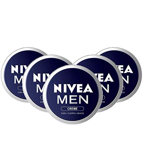 Nivea Men Crema para Cuerpo, Cara y Manos - 5 x 150 ml, Total: 750 ml