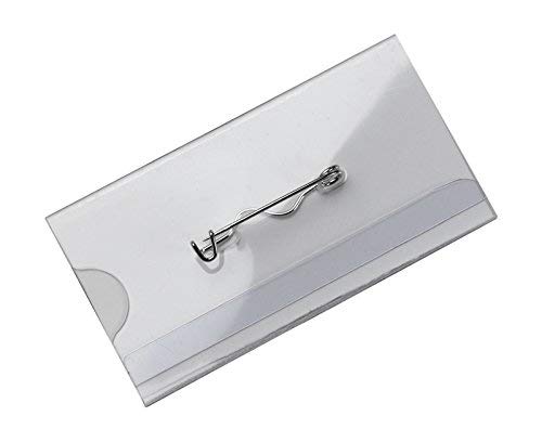 OPUS 2 121263 - Porta nombres con alfiler 75 x 40mm, 24 unidades OPUS 2 121263 - Porta nombres con alfiler 75 x 40mm, 24 unidades