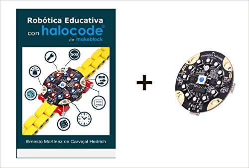 Pack Libro Robótica Educativa con Halocode + Placa Halocode