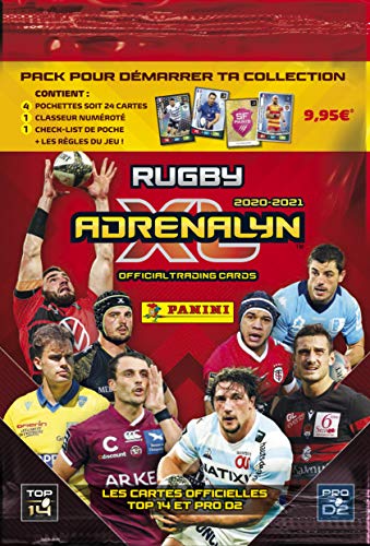 Panini France SA-Rugby 2020-21 ADRENALYN XL - Pack para arrancar la colección, 003992SPCFGD Panini France SA-Rugby 2020-21 ADRENALYN XL - Pack para arrancar la colección, 003992SPCFGD