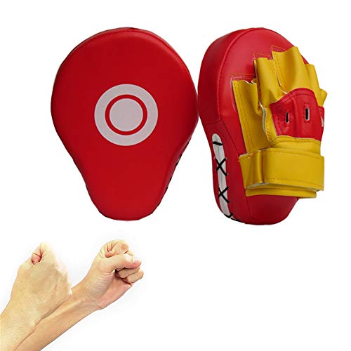Paos Muay Thai Manoplas Boxeo Enfoque de Golpe DE Almohadilla de Palma punzonada Regalos de Boxeo para Hombres Sparring Almohadillas Boxeo de Equipos Paos Muay Thai Manoplas Boxeo Enfoque de Golpe DE Almohadilla de Palma punzonada Regalos de Boxeo para Hombres Sparring Almohadillas Boxeo de Equipos