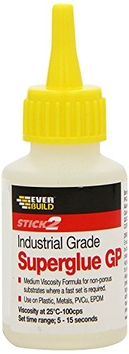 Pegamento industrial de uso general Everbuild CYN50, 50 g Pegamento industrial de uso general Everbuild CYN50, 50 g