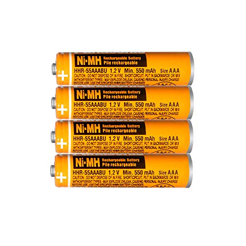 Pilas Recargables AAA baterias Recargables NiMH,550 mah 1.2v,4pcs