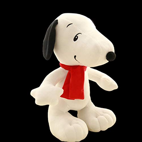 Plush Toy Cartoon Snoopy Plush Doll Cute Dog Animal Plush Toy Pillow Christmas Valentine's Day Birthday Gift For Children 20/30/50cm 30cm white