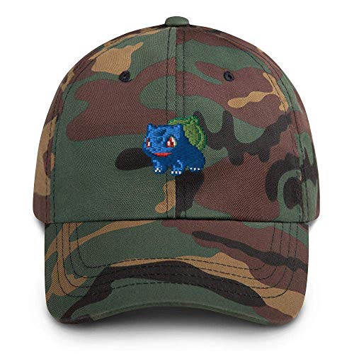 Pokemon Bulbasaur Pixel Art Papá Sombrero Pokemon Bulbasaur Pixel Art Papá Sombrero