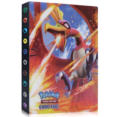 Pokemon Cartas Álbum, Álbum de Pokemon, Comercio Tarjeta Álbum, Carpeta de Titular de Tarjetas de Pokemon, Pokemon Cards GX EX Album Pokemon Cards Album, 30 páginas - Puede Contener hasta 240 Tarjetas