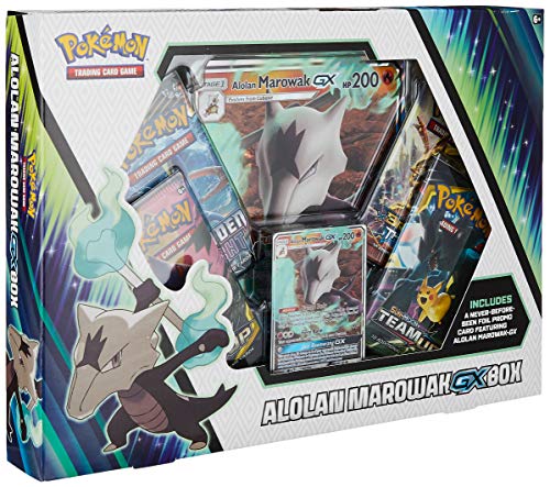 Pokémon POK80623 TCG: caja Alolan Marowak-GX, colores variados , color/modelo surtido
