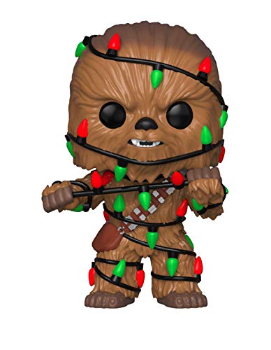 Pop! Star Wars Holiday - Figura de Vinilo Chewbacca with Lights