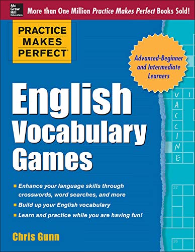 Practice Makes Perfect English Vocabulary Games (Practice Makes Perfect Series)