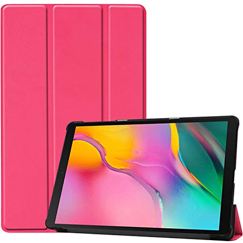 ProCase Funda Folio para Galaxy Tab A 8.0 2019 SM-T290/T295, Carcasa Tipo Libro Fina con Soporte para 8.0 Pulgadas Galaxy Tab A 2019 Tablet, Compatible con Modelo SM-T290(Wi-Fi) SM-T295(LTE) -Magenta