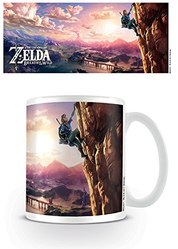 Pyramid International Legend Zelda: Breath of Wild The Climb Ceramic Mug Taza, Multicolor, Unico