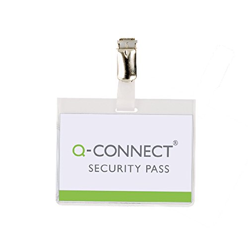 Q-Connect Identificador Con Pinza KF01562 60X90 Mm -Cerrada Q-Connect Identificador Con Pinza KF01562 60X90 Mm -Cerrada