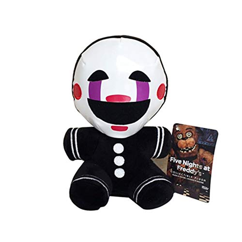 Qylfsxb Peluches 18cm FNAF Plush Five Nights At Freddy'S Nightmare Freddy Clown Marionette Peluches Muñeco De Peluche Suave Niños