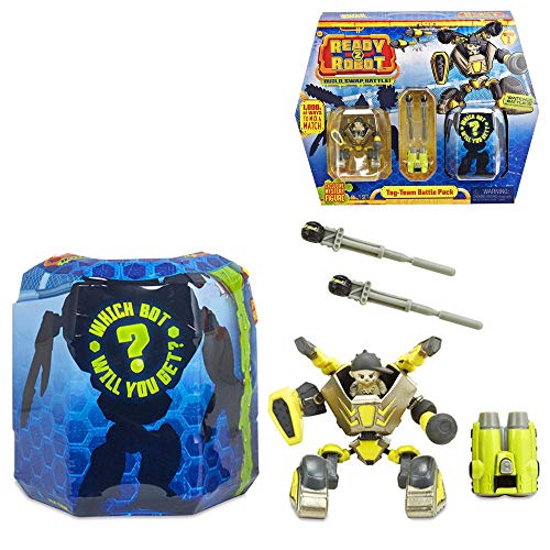 Ready 2 Robot Selección Figuras de Acción Set MGA Entertainment | Serie 1, Figura:Tag-Team Battle Pack
