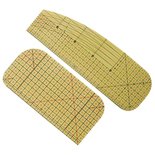Regla de Planchado en Caliente Regla Resistente al Calor Juego de Regla de Planchado para Planchar a Medida, Medición de Manualidades, Suministros de Costura de Bricolaje, Accesorios, 2 Piezas Regla de Planchado en Caliente Regla Resistente al Calor Juego de Regla de Planchado para Planchar a Medida, Medición de Manualidades, Suministros de Costura de Bricolaje, Accesorios, 2 Piezas