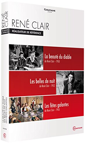René Clair - Réalisateur de référence : La beauté du diable + Les belles de nuit + Les fêtes galantes [Francia] [DVD]