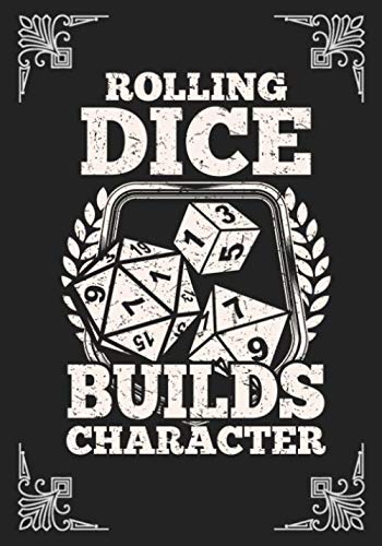 Rolling Dice: Tabletop Gaming Graph Paper Notebook: D20 Blank 4X4 Graph Paper Grid For Tabletop RPG Gaming