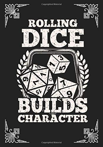 Rolling Dice: Tabletop Gaming Notebook: D20 Blank Line And HEX Grid For Tabletop RPG Gaming
