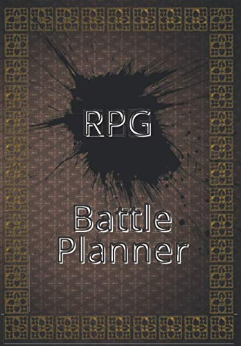 RPG BATTLE PLANNER: A must-have for good narrative in fantasy roleplay games