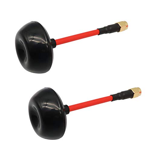 RUIZHI 2pcs 5.8GHz FPV Drone Antena Circular Polarizada TX RX RHCP SMA para FPV Racing Drone RUIZHI 2pcs 5.8GHz FPV Drone Antena Circular Polarizada TX RX RHCP SMA para FPV Racing Drone