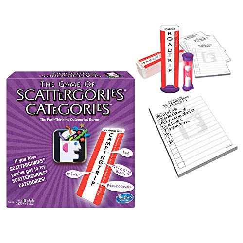 Scattergories Categories - A Fun Twist on the Fast-Thinking Original - 2 or More Players - Ages 12 and Up by Winning Moves