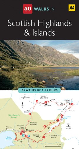 Scottish Highlands and Islands (AA 50 Walks Series) [Idioma Inglés]