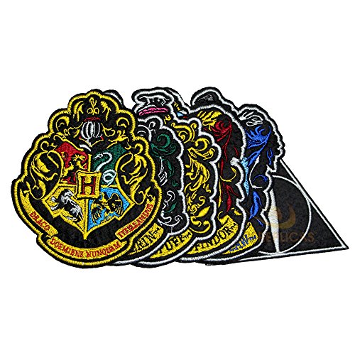 Set de 6 - Deluxe - Casas de Hogwarts + Las Reliquias de la Muerte