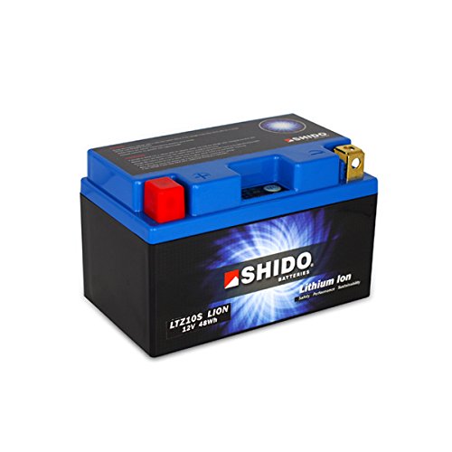 SHIDO LTZ10S LION -S- Batería de ion de litio, color azul
