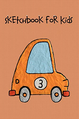 Sketchbook for Kids: Yellow Car
