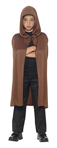 Smiffy's - Capa con capucha larga, color marron, (44200) , color/modelo surtido