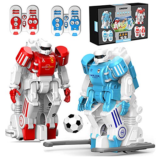 SMUOO El galardonado Juego de fútbol Robot de Juegos de Fiesta, Juego de Mesa fútbol de Mesa fútbol para niños Robot Interactivo, niños de 6 años o más Regalo de cumpleaños de Navidad