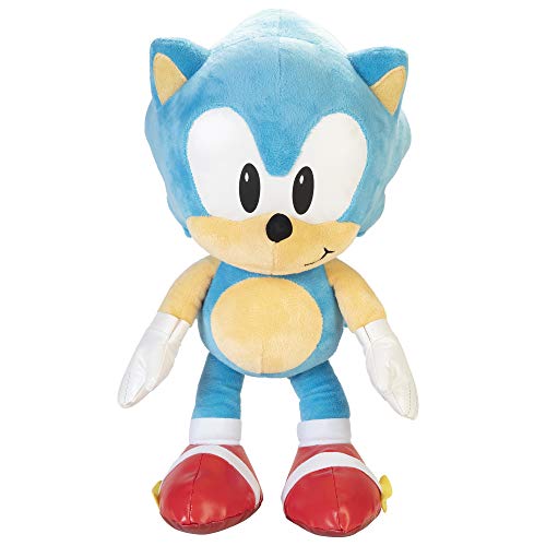 Sonic The Hedgehog-Gigante Sonic de 20 Pulgadas, Color de Alto (Jakks Pacific Inc. 404784-PBSOC)