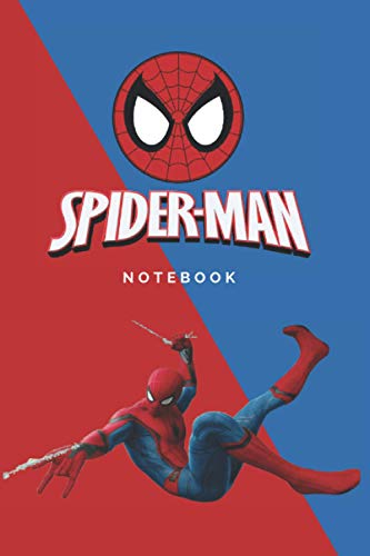 Spiderman notebook: Your favorite Marvel superhero! 120 pages. 6x9.