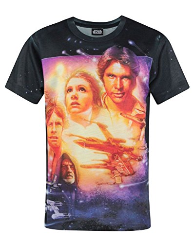 Star Wars Niño New Hope - Camiseta (3-4 Años)