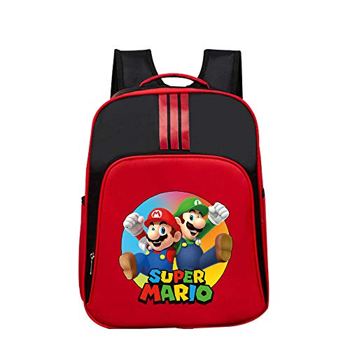 Super Mario Mochila Casual Mochila Exquisita Mochila Escolar Primaria para niñas, niños, Dibujos Animados, patrón, Bolsa de Deporte de Viaje Unisex (Color : Red03, Size : 32 X 14 X 40cm) Super Mario Mochila Casual Mochila Exquisita Mochila Escolar Primaria para niñas, niños, Dibujos Animados, patrón, Bolsa de Deporte de Viaje Unisex (Color : Red03, Size : 32 X 14 X 40cm)