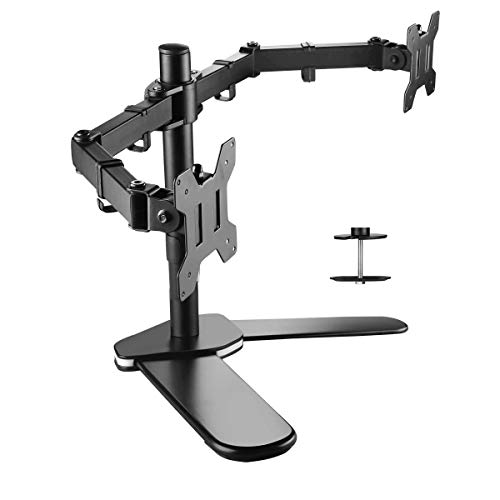 suptek Soporte De Escritorio De Soporte De Monitor De Doble Brazo Totalmente Ajustable para Pantallas De 13"-27" con Inclinación Y Giro MAX VESA100x100mm ML6442 suptek Soporte De Escritorio De Soporte De Monitor De Doble Brazo Totalmente Ajustable para Pantallas De 13"-27" con Inclinación Y Giro MAX VESA100x100mm ML6442