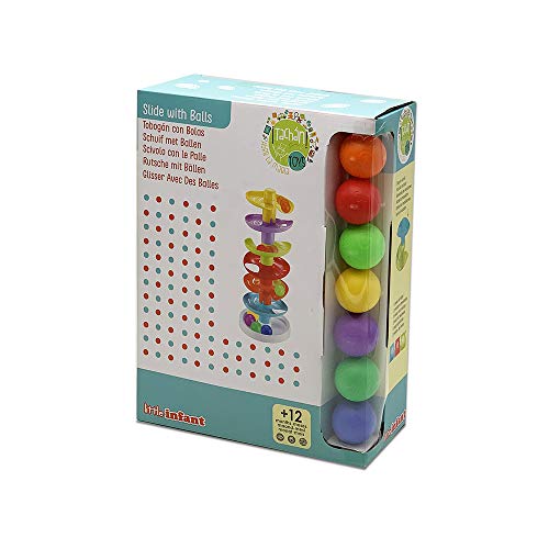 Tachan- Tobogán de bolas de colores 6 alturas (PL1016) , color/modelo surtido Tachan- Tobogán de bolas de colores 6 alturas (PL1016) , color/modelo surtido