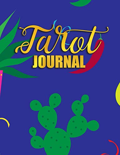 Tarot Journal: Large Workbook Spiritual Log Book Oracle Card Tracker Notebook For Cards Reading Journaling and Tracking 3 card draw, question, meaning, notes - awaken your intuition & psychic power