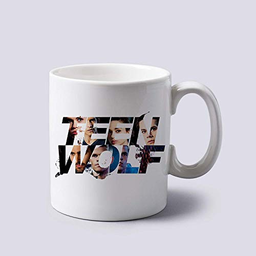 Teen Wolf Cool Logo Mug Cup Two Sides 11 Oz Ceramics