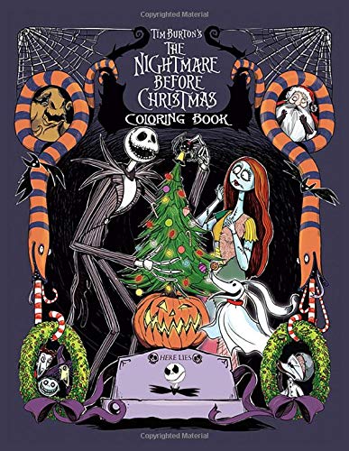 The Nightmare Before Christmas Coloring Book: This is a must have for NBC fans! Nice Book Cover With Velvety Finish. The Book Itself Is Just Like The ... In It. A Great Quality Coloring Book.