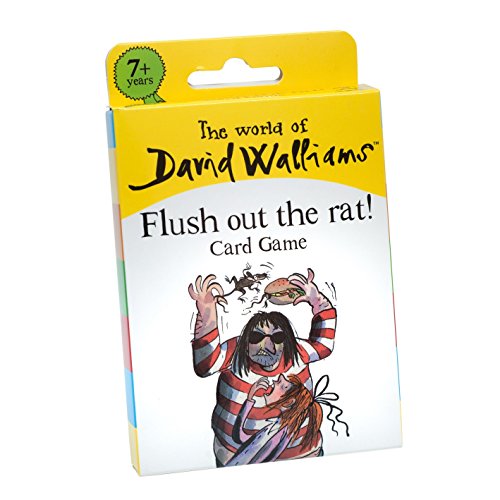 The World of David Walliams 6855 Flush out The Rat - Juego de Cartas