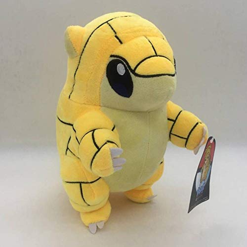 Therfk Pokemon Plush Doll 30cm,Kawaii Yellow Anime Character Animal Stuffed Toys For Kids Collection Gift