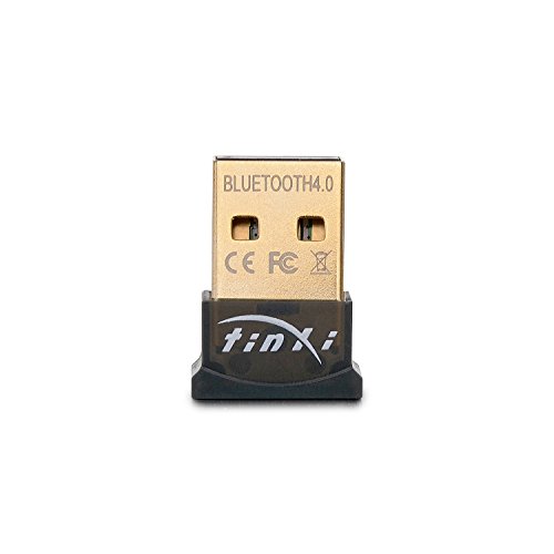 tinxi® Bluetooth 4.0 USB Dongle Adaptador V4.0 Mini palillo de Modo Dual de Alta Velocidad Plug and Play