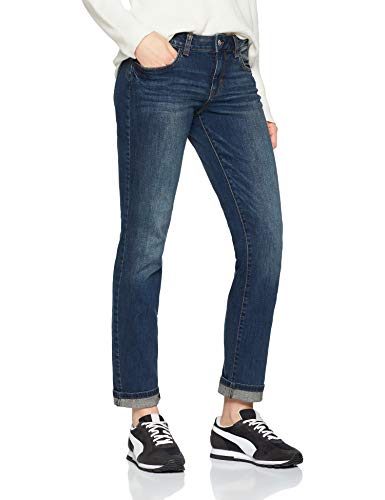 Tom Tailor ALEXA SLIM, Vaqueros slim Mujer, Azul (Dark Stone Wash Deni 10282), W29/L32 (Talla del fabricante: 29) Tom Tailor ALEXA SLIM, Vaqueros slim Mujer, Azul (Dark Stone Wash Deni 10282), W29/L32 (Talla del fabricante: 29)