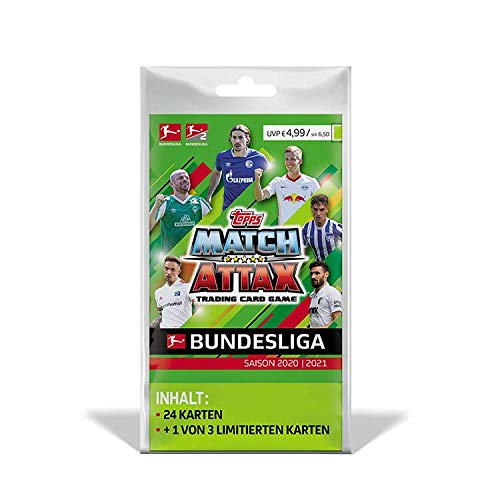 Topps Match Attax Bundesliga 2020/2021 - Paquete Blister Topps Match Attax Bundesliga 2020/2021 - Paquete Blister