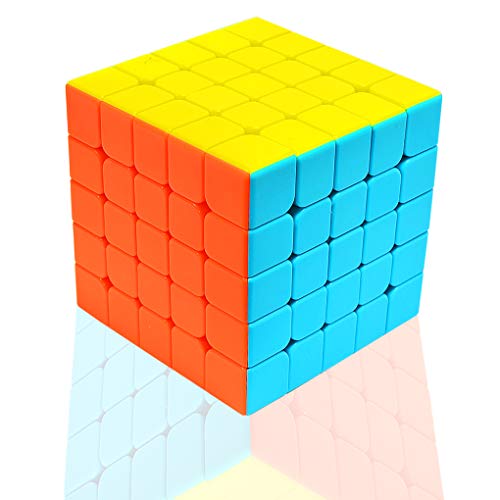 TOYESS Cubo de Velocidad Rompecabezas Cubo Mágico 5x5x5 Speed Cube Regalo para Adulto Niños,Stickerless